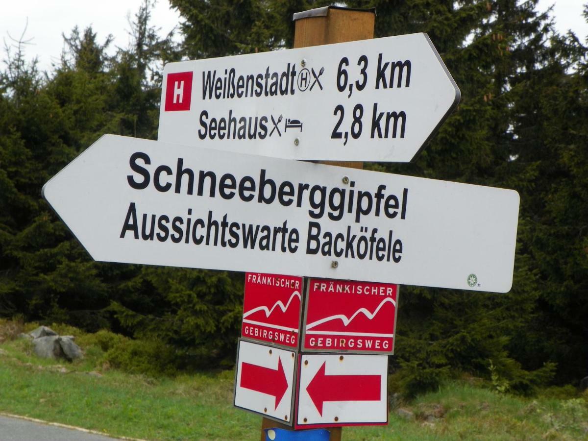 Ferienwohnung Am Weissenstaedter See Weißenstadt 외부 사진